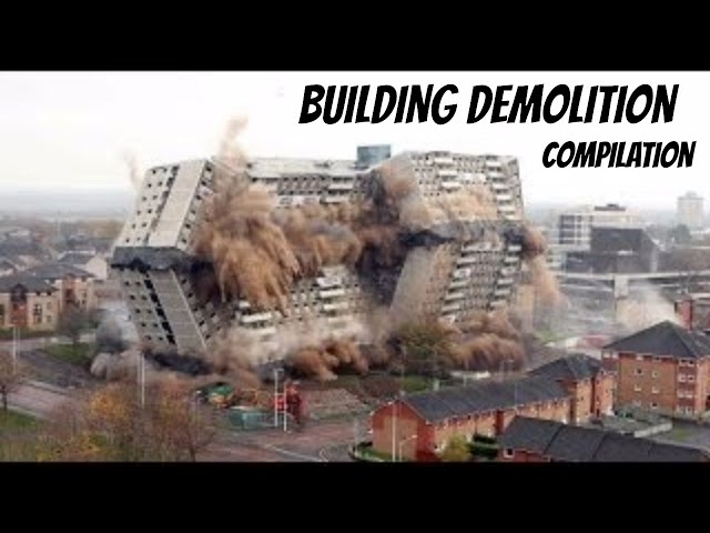 Kompilacja wyburzeń budynków
