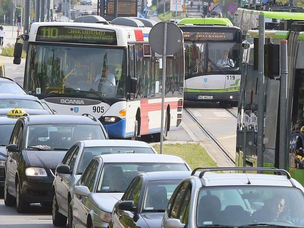 Dramat w Olsztynie – pasażer zginął w autobusie
