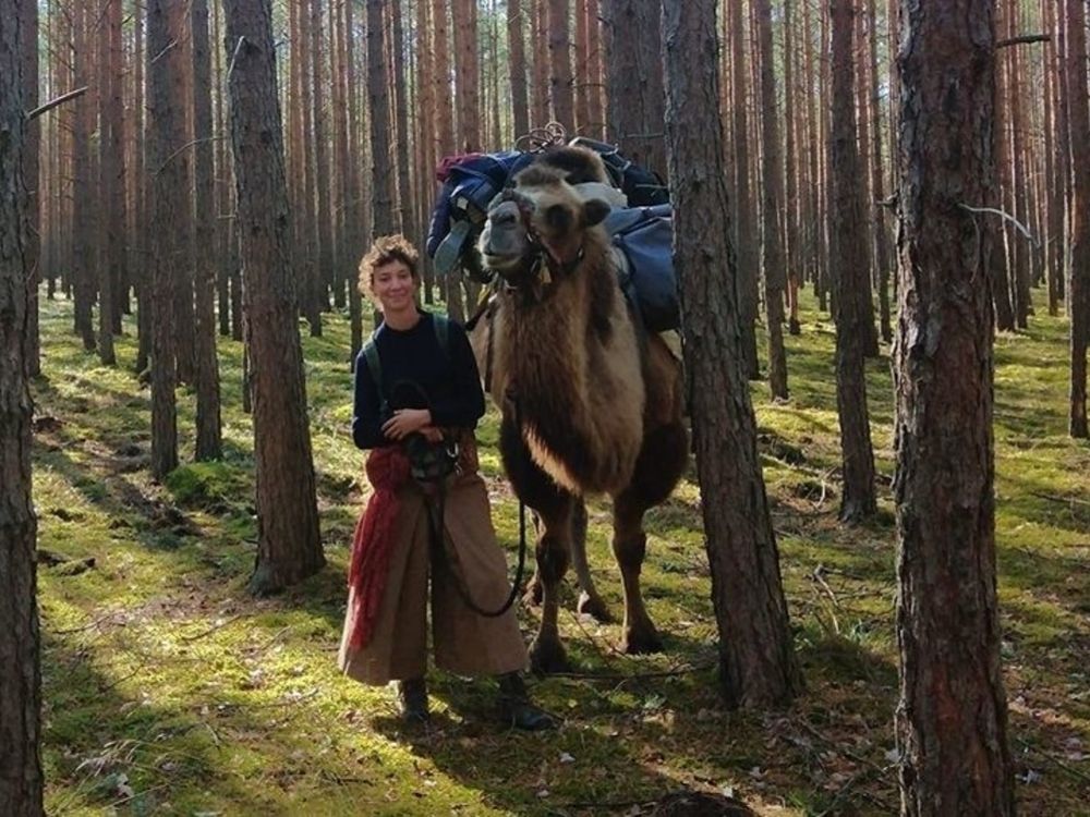 Uratowała wielbłąda z cyrku, a teraz odprowadza go "do domu". Są w Polsce