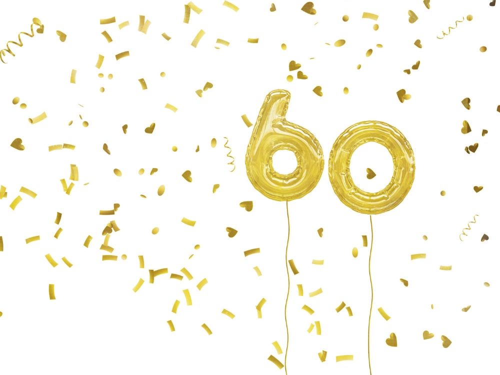 Życzenia, wierszyki oraz kartki na 60 urodziny