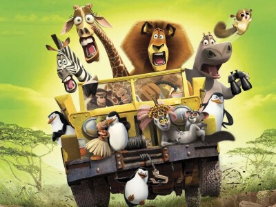 Madagaskar 2 (2008) - kontynuacja przygód zwierzaków