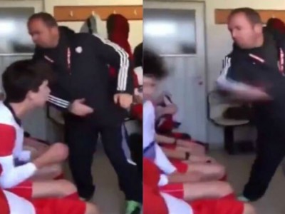 Trener tureckiej drużyny piłkarskiej zawieszony za bicie swoich zawodników