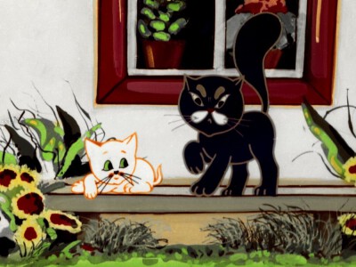 Przygody kota Filemona - mały, ciekawski kotek