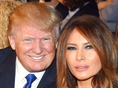 Donald Trump poprosił żonę, aby się uśmiechnęła. Reakcja Melanii niepokoi