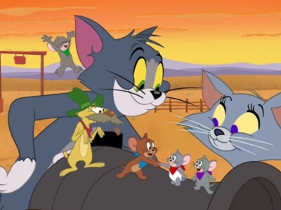 Tom i Jerry na Dzikim Zachodzie - kowbojskie ranczo