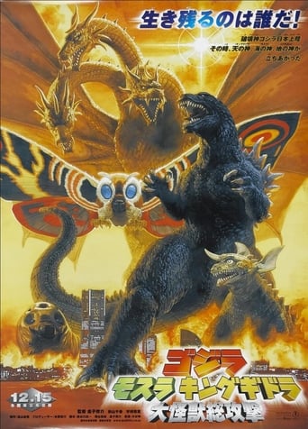 Godzilla, Mothra i król Gidorah atakują