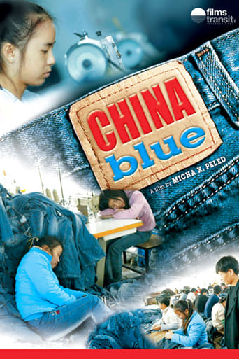 Chiny w kolorze blue